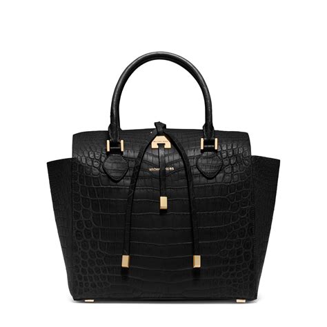 Miranda Crocodile Large Tote Bag 